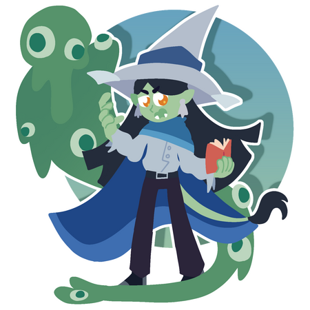 2 simple fullbody character swithout background