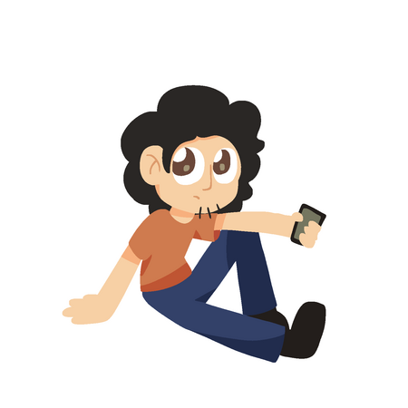 Full shaded fullbody character without background
