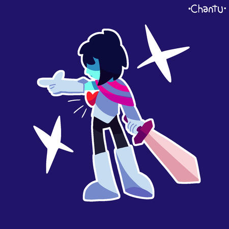 Full shaded fullbody character without background